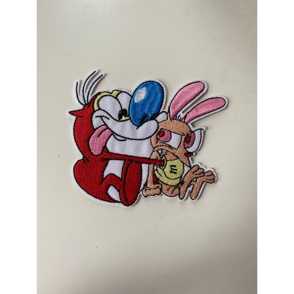 Ren and Stimpy iron on patch